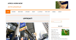 Desktop Screenshot of africahornnow.com