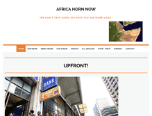 Tablet Screenshot of africahornnow.com